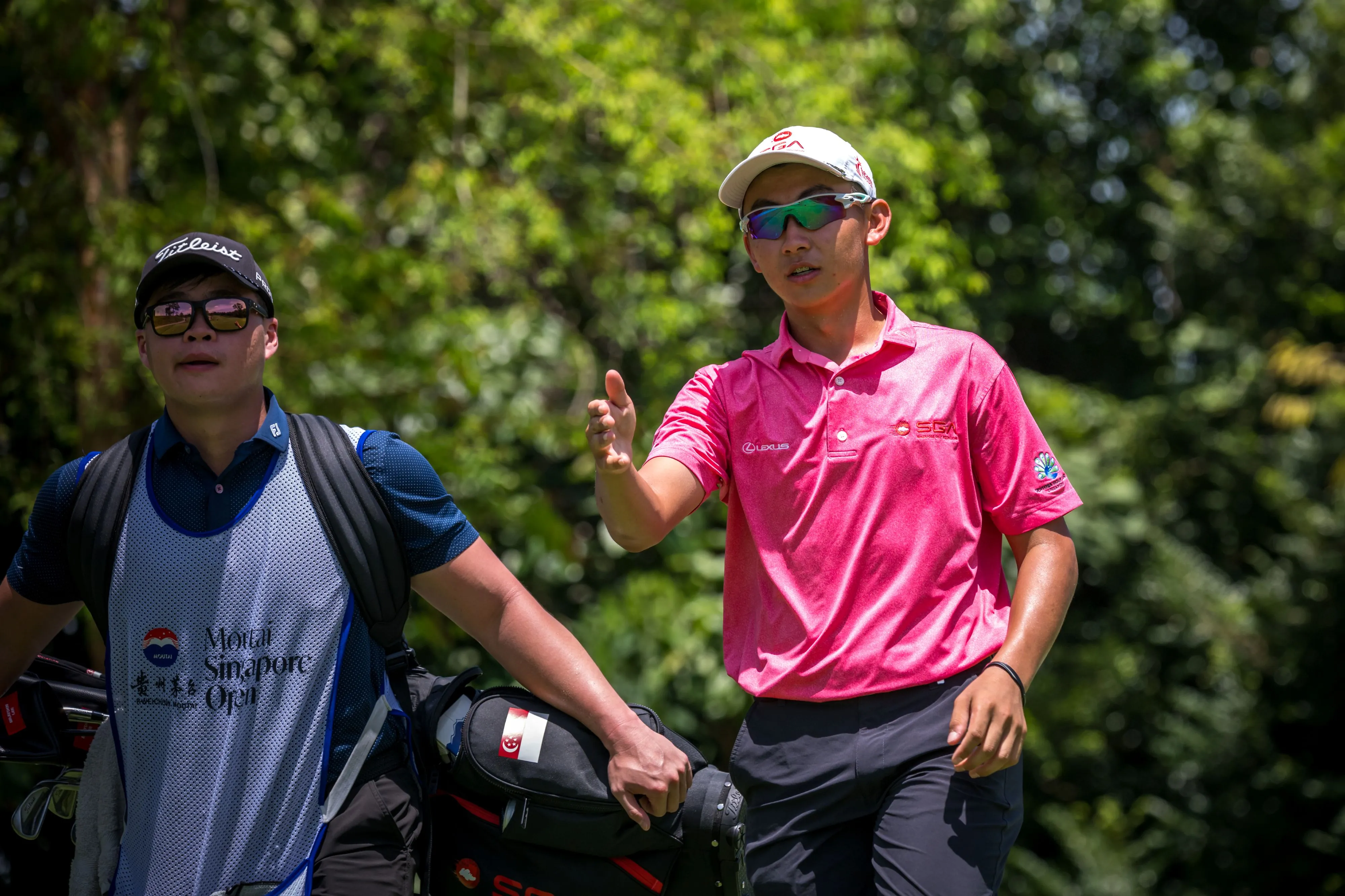 Talented amateur trio thrive on steep learning curve at Moutai Singapore Open